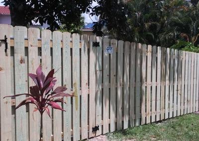 Residential Wood Fencing