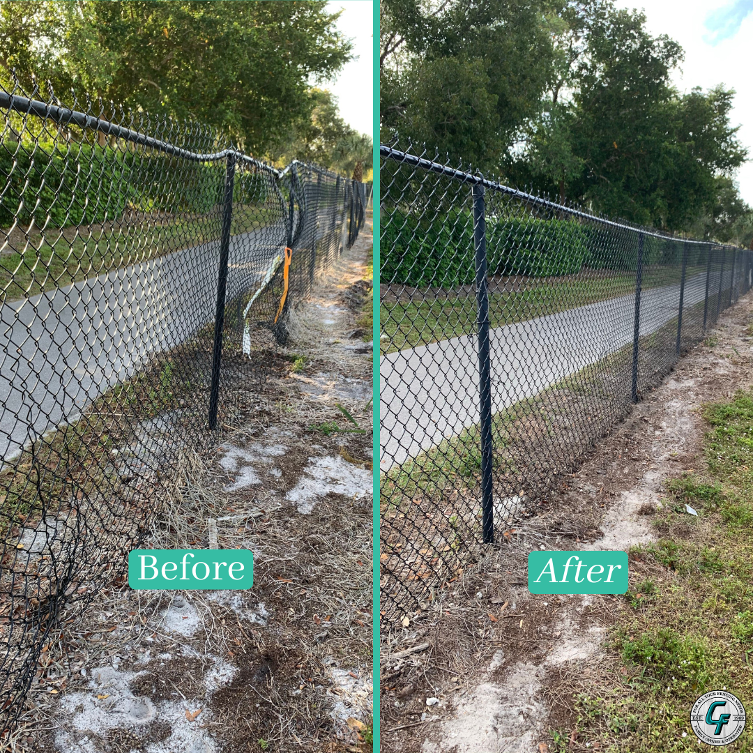 Chain Link Fence Repair 