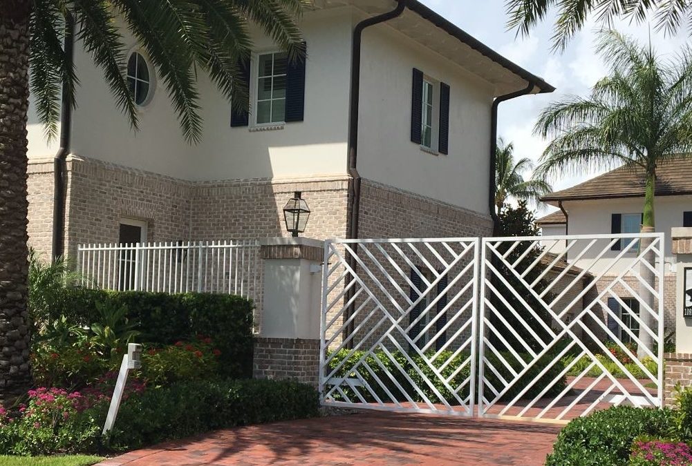 Aluminum Driveway Gates are Perfect for Southwest Florida Homes